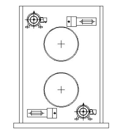 燙光機結(jié)構(gòu)示意圖